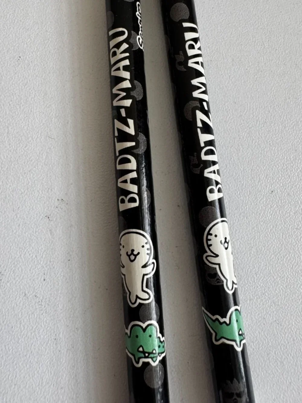 Sanrio Badtz Maru Set of 5 HB #2 Pencils Kawaii 2012 Made in Taiwan